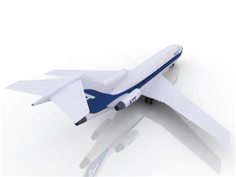 Boeing 727 3D model - Download Free 3D models