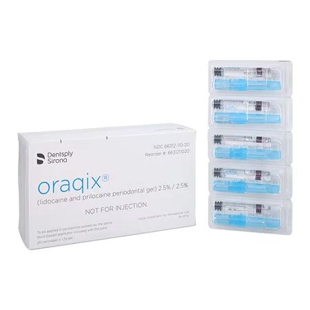 Oraqix Topical Anesthetic Gel Cartridge - SupremeMed