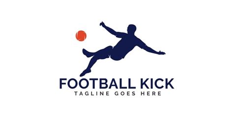 Football Kick Logo Design by IKAlvi | Codester