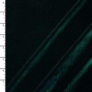 Cali Fabrics | Hunter Green Velvet