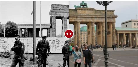 History Comes Full Circle: Before and After Photos of the Berlin Wall - DER SPIEGEL