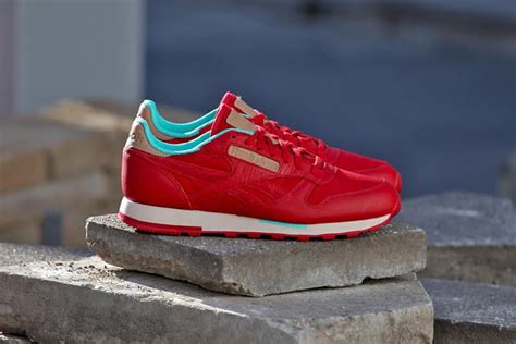 Reebok Classic Leather "Red Canvas" | HYPEBEAST