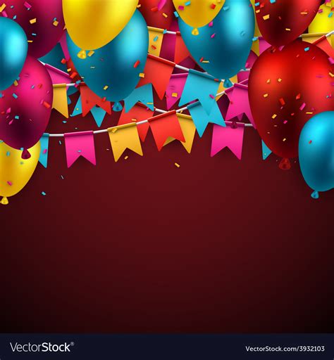 Party celebration background Royalty Free Vector Image