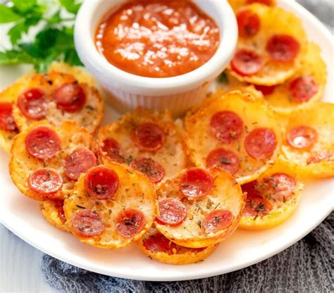 2 Ingredient Pizza Chips (Keto, Low Carb) - Kirbie's Cravings