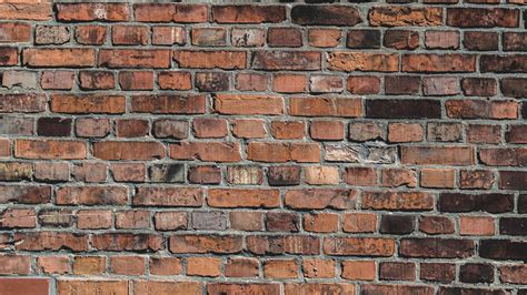 wall, bricks, brick wall, texture, 4k HD Wallpaper