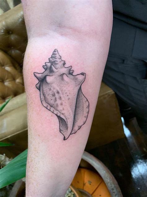 Small Conch Tattoo