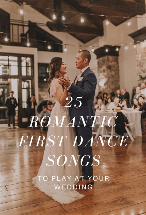 25 Romantic First Dance Songs to Play at Your Wedding - Natalie Michelle Photo Co.