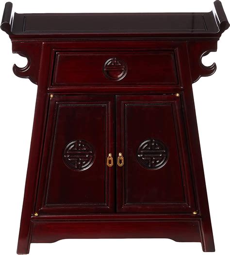 Buy Oriental Furniture Rosewood Altar Cabinet Online at Lowest Price in India. B004GMMB64