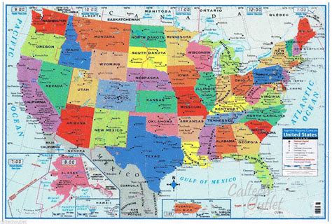 Large Map Of Usa States - Wayne Baisey