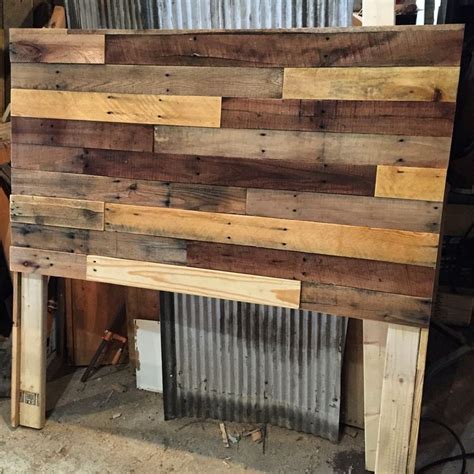 Pallet Wood Headboard DIY — Revival Woodworks | Diy wood headboard, Pallet wood headboard diy ...