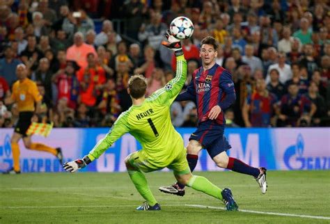 Barcelona’s Lionel Messi Carves Up Bayern Munich in Champions League Semifinals - The New York Times