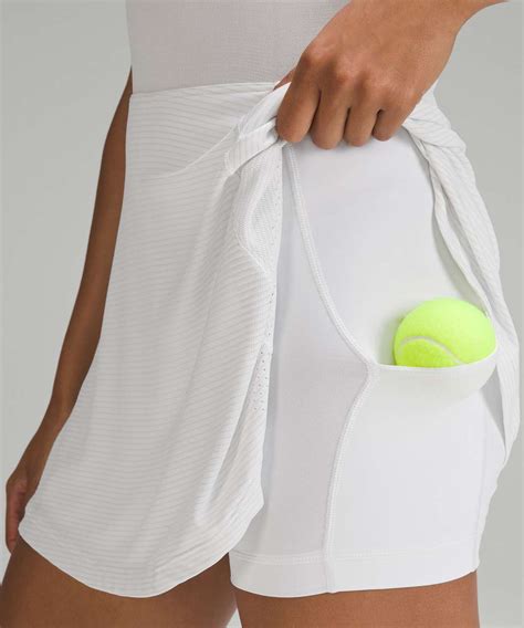 Lululemon Swiftly Tech Cross-Back Dress *Tennis - White / White - lulu fanatics