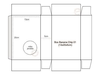 Contoh Kerangka Kemasan Makanan Kertas A4 - IMAGESEE