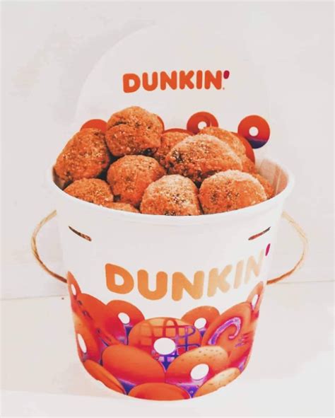 Dunkin Donuts' Munchkins now in a Bucket! - Where In Bacolod