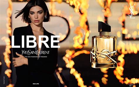 Dua Lipa Yves Saint Laurent Libre Fragrance Campaign