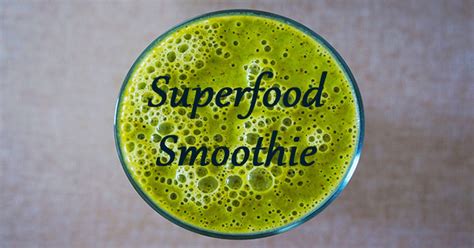 The Best Ever Nutrient-Dense Superfood Smoothie - David Avocado Wolfe