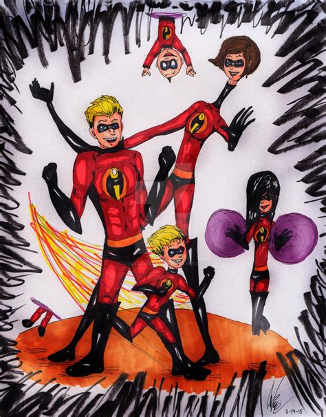 The Incredibles Family by LOSHComixfan on DeviantArt