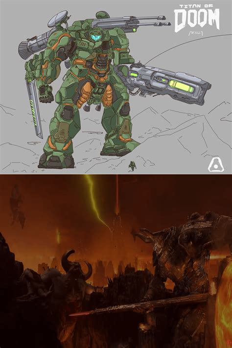 Titan vs Mecha Slayer, somebody was on to something here.. : r/Doom