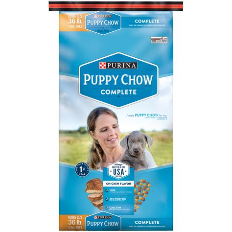 Purina Puppy Chow Complete Dog Food Bonus Size 36 lb. Bag | Shop Your ...