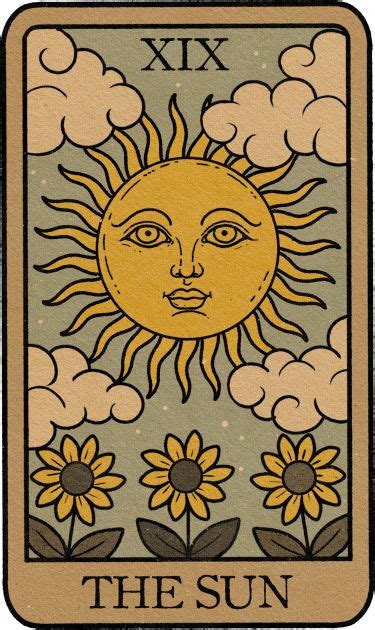 The Sun - Tarot Card by thiagocorrea | Tarot cards art illustration, The sun tarot card, Tarot ...