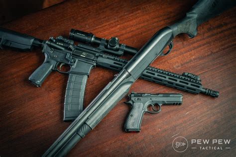 3 Types of Guns: Pistol vs Rifle vs Shotgun - Pew Pew Tactical