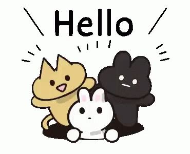 Cute Waving Hi Gif - gif