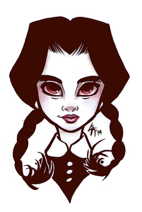 Goth Girls - Wednesday Addams by LarissaRivero on DeviantArt Wednesday ...