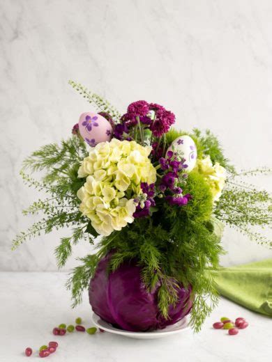 Cabbage Flower Arrangement | A Baker's House