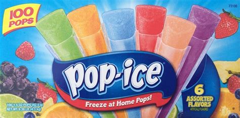 Pop Ice Assorted Flavors, 100-Count: Amazon.ca: Grocery