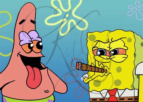 Sponge Bob and Patrick Digital Art - Etsy