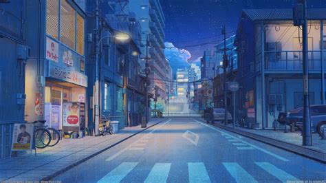 🔥 [60+] Japanese Anime Street 1080p Wallpapers | WallpaperSafari