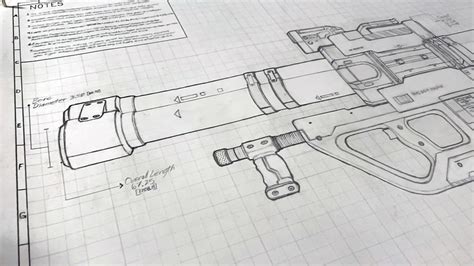 Rocket Launcher Blueprint - JAIRUS OF ALL MERCH