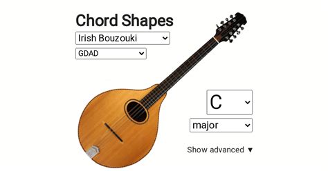 Irish Bouzouki - chords.cc