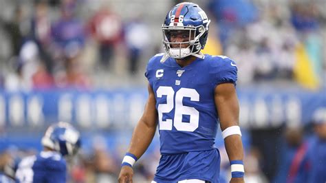 New York Giants RB Saquon Barkley feels his ankle held up in Sunday’s loss