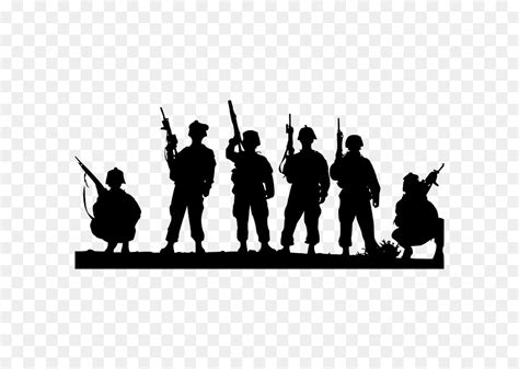 Free Soldiers Marching Silhouette, Download Free Soldiers Marching Silhouette png images, Free ...