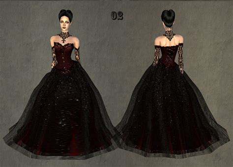 Mod The Sims - Fashion story from Heather. Wedding. Charm of Gothic ...