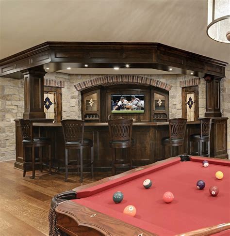 Basement Sports Bar, Man Cave Basement, Man Cave Garage, Basement ...