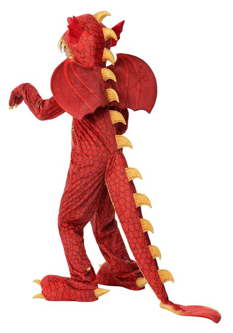 Deluxe Kid's Red Dragon Costume | Kid's Dragon Costumes