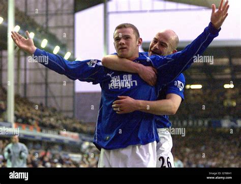 Everton - Wayne Rooney Stock Photo - Alamy