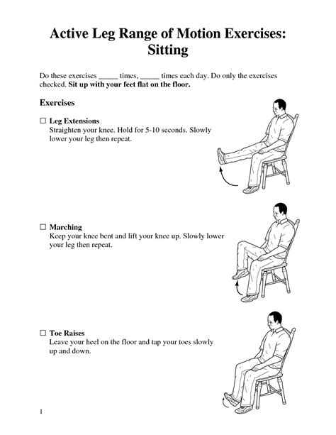 seated leg exercises for seniors | Brokeasshome.com