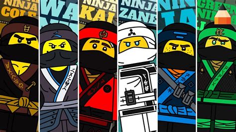 Lego Ninjago Movie Coloring Pages Zane The ninjago theme concept originated in the lego ninja ...