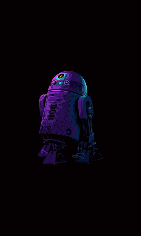 R2-D2 Star Wars, neon, r2, r2d2, HD phone wallpaper | Peakpx