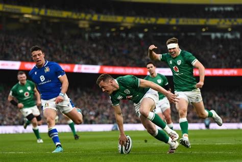 Ireland vs Italy LIVE as Mike Lowry scores brace of tries on dream debut in nine-try rout of 12 ...