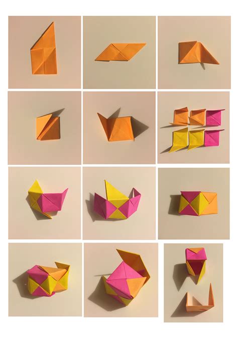 Origami Rose Cube Step By Step – All in Here