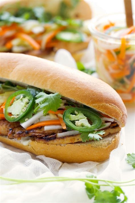 Vietnamese Chicken Sandwich (Banh Mi) Recipe | Little Spice Jar