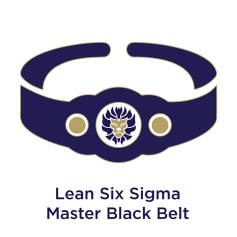 Lean Six Sigma Master Black Belt - Blue Lion Training Academy