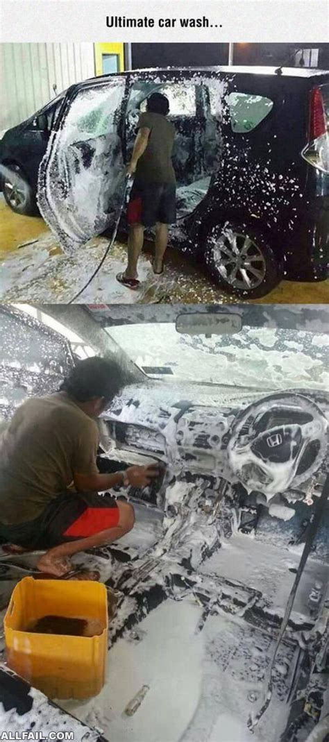 ultimate car wash - Funny Fail Pictures