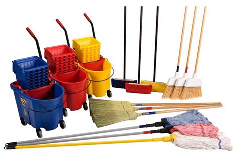 Mops, Brooms & Floor Care – Allen Paper Supply