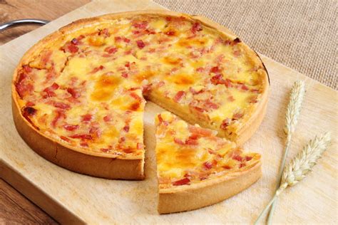 Quiche lorraine au fromage : la recette facile