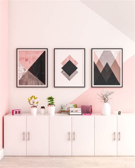 Pink Wall Decor Ideas - The Architects Diary